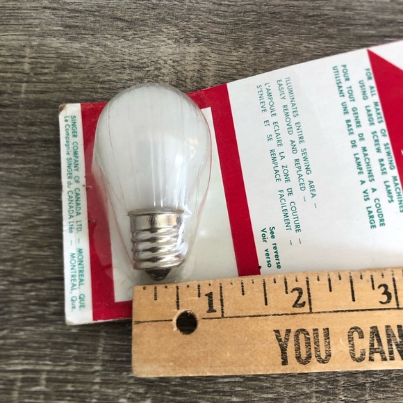 Vtg NOS Singer Sewing Machine Light Bulb - Picture 6 of 8